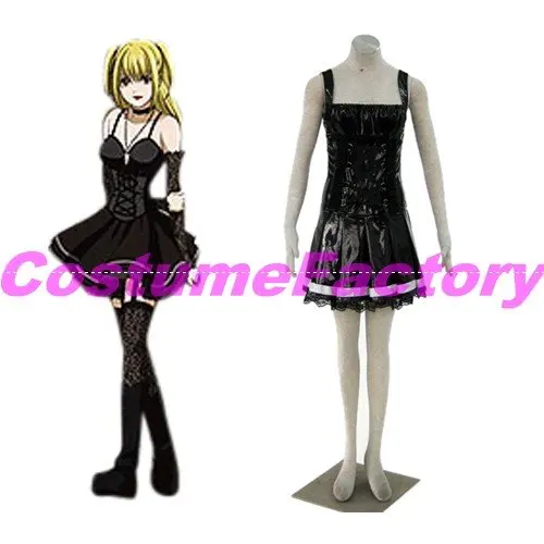 Hot Free Shipping Fast Custom Made Death Note Anime Cosplay Amane Misa Leather Party Dress Costume Clothing Aliexpress Mobile