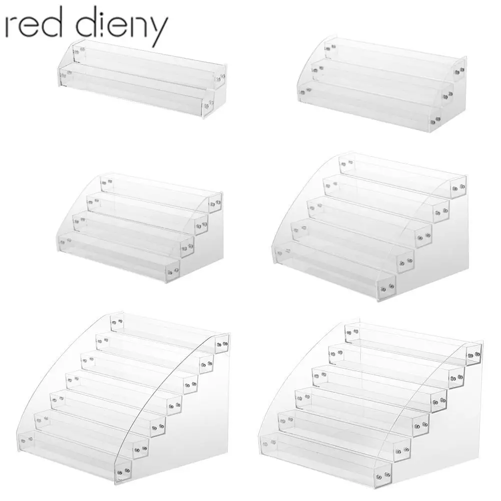 

1 PC Multi-layer Nail Polish Display Stand Transparent Lipstick Cosmetics Multi-functional Storage Box Nail Polish Display Stand