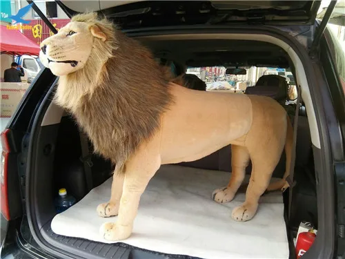 Fancytrader 43'' Giant Plush Stuffed Simulation Lifelike Lion King Simba Can be Rided by Kids Great Gift FT90284 (14)