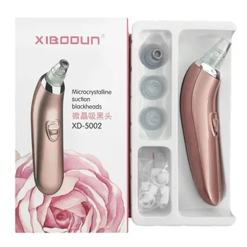 

Microcrystalline Suction Blackhead Removel Electric Facial Pore Cleaner Acne Remover Pore Vacuum Extraction Skin Facial Cleanser