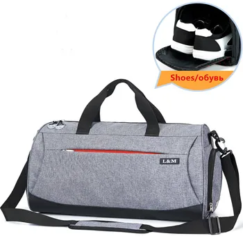 

Large New Men Gym Sport Bag for Women Fitness Yoga Training Outdoor Travel Handbags With Shoes Storage sac de sport homme