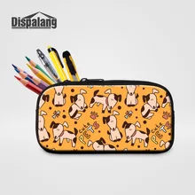 Dispalang чехол для ручки женские сумки для макияжа милые животные печати пенал на молнии чехол для ручек Детские офисные школьные принадлежности