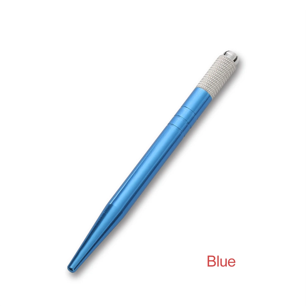 Blue2 1 шт. мини оборудование для микроблейдинга инструменты постоянный макияж бровей Тату ручка-держатель игл туман игла для татуажа бровей ручные инструменты для макияжа - Номер модели: Blue2