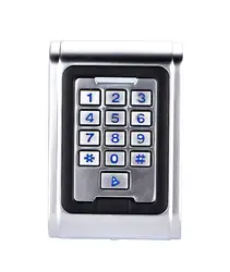 RFID 12.5 мГц smart id card входная дверь с замком IP68 полностью водонепроницаемый автономного контроля доступа клавиатуры с 2000 Пользователь
