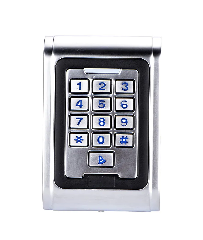 

RFID Proximity 12.5Mhz Smart ID Card Door Entry Lock IP68 Completely Waterproof Standalone Access Control keypad With 2000 User