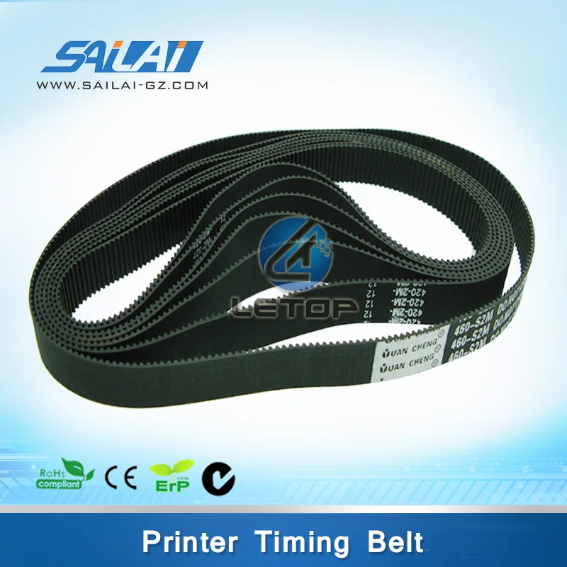 

Printer Small Drive Belt 460-S2M-12MM For Crystaljet Printer Machine