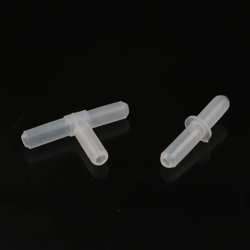 Title 4, 20 50pcs 4mm Tee 3 Way Aquarium Air Pump Line T...