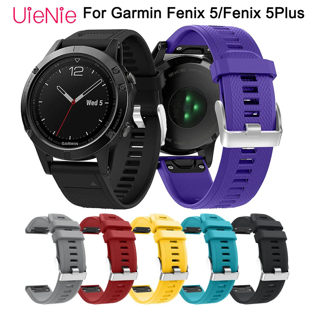 

Fashion soft band strap watchband bracelet Easy quick fit wrist strap for garmin Fenix 5 motion silicone wrist band replacement