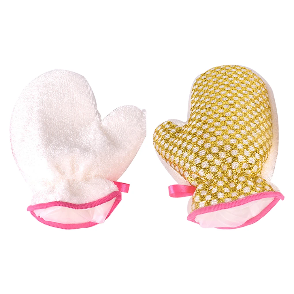

1pcs Waterproof Warp Bamboo Fiber Washing Gloves Mittens Kitchen Clean Dishes Glove
