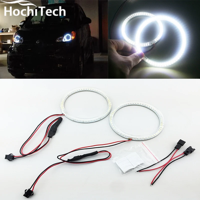 Hot style SMD angel eyes super bright white led halo light kit for