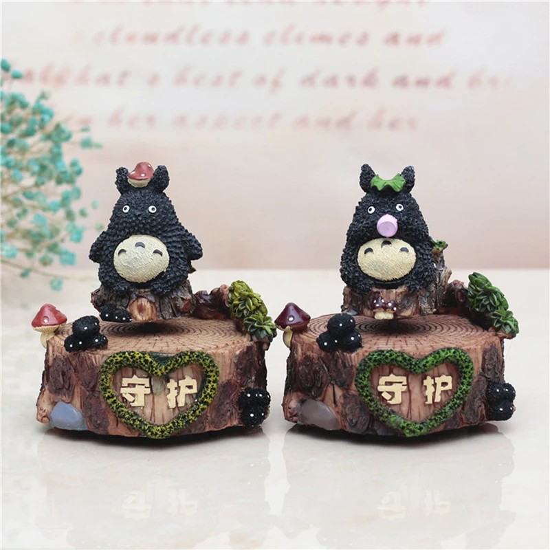 Креативная симпатичная музыкальная шкатулка Totoro Clockwork с орнаментом Мой сосед