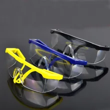 Eyes Protection Windproof Dustproof Resistant Transparent Glasses Protective Working Eyewear Adjustable Frame Safety Goggles