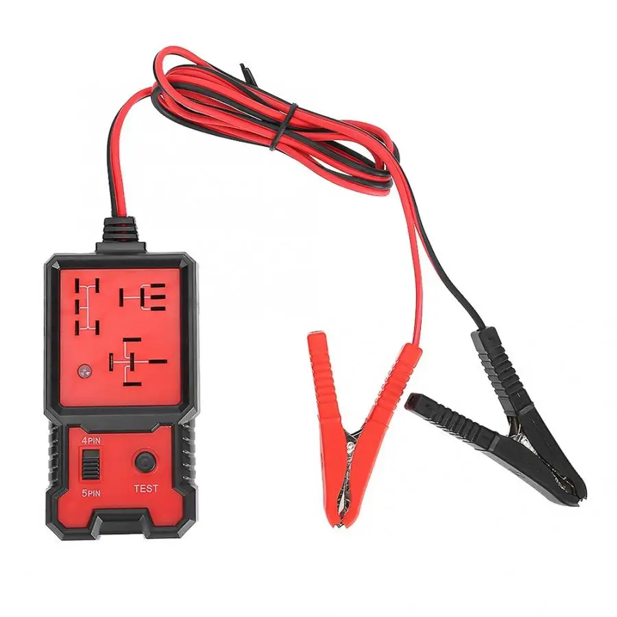 

12V Car Relay Tester Analyzer Portable Automotive Relay Battery Volt Diagnostic Tool Inspection Tools Car Relay Tester