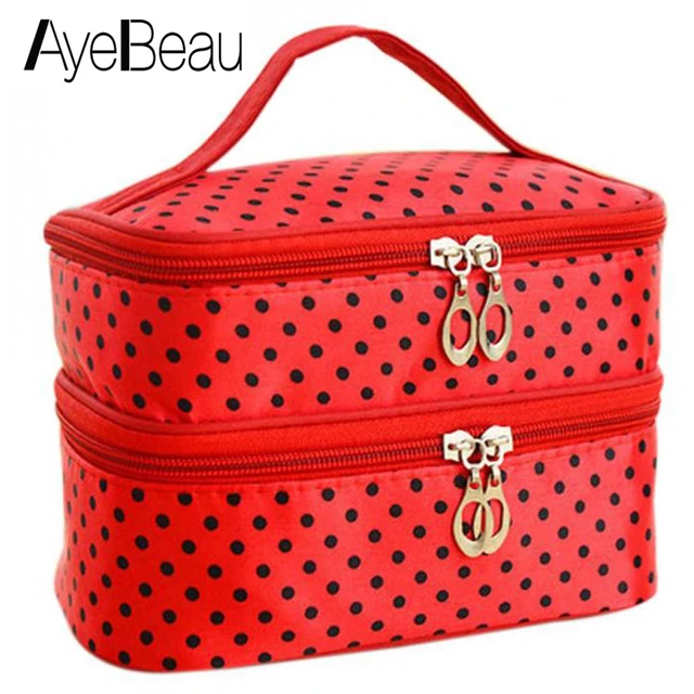 Necessaire Toilet Beauty Vanity Travel And Toiletry Kit Cosmetic Makeup