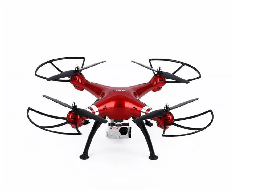 SYMA X8HG Вертолет радиоуправляемый Дрон с 1080P 8MP HD камерой 2,4G 4CH Профессиональный Радиоуправляемый квадрокоптер Дрон