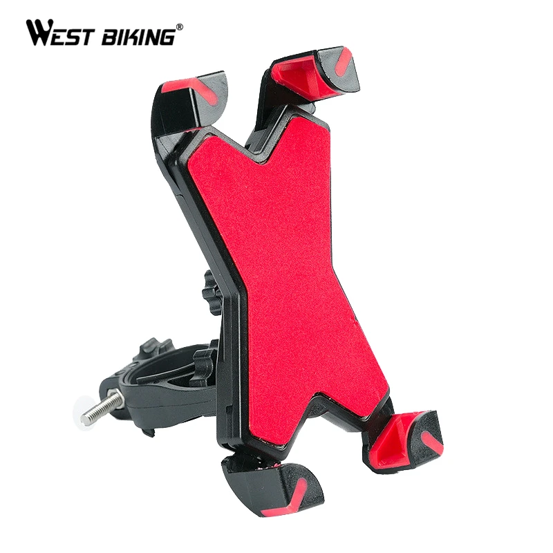 WEST BIKING Cycling Phone Holder Motorcycle MTB Bicycle Handlebar Holder For Cell Phone GPS Cycling Phone Support Stand Holder WEST BIKING Cycling Phone Holder Motorcycle MTB Bicycle Handlebar Holder For Cell Phone GPS Cycling Phone Support Stand Holder