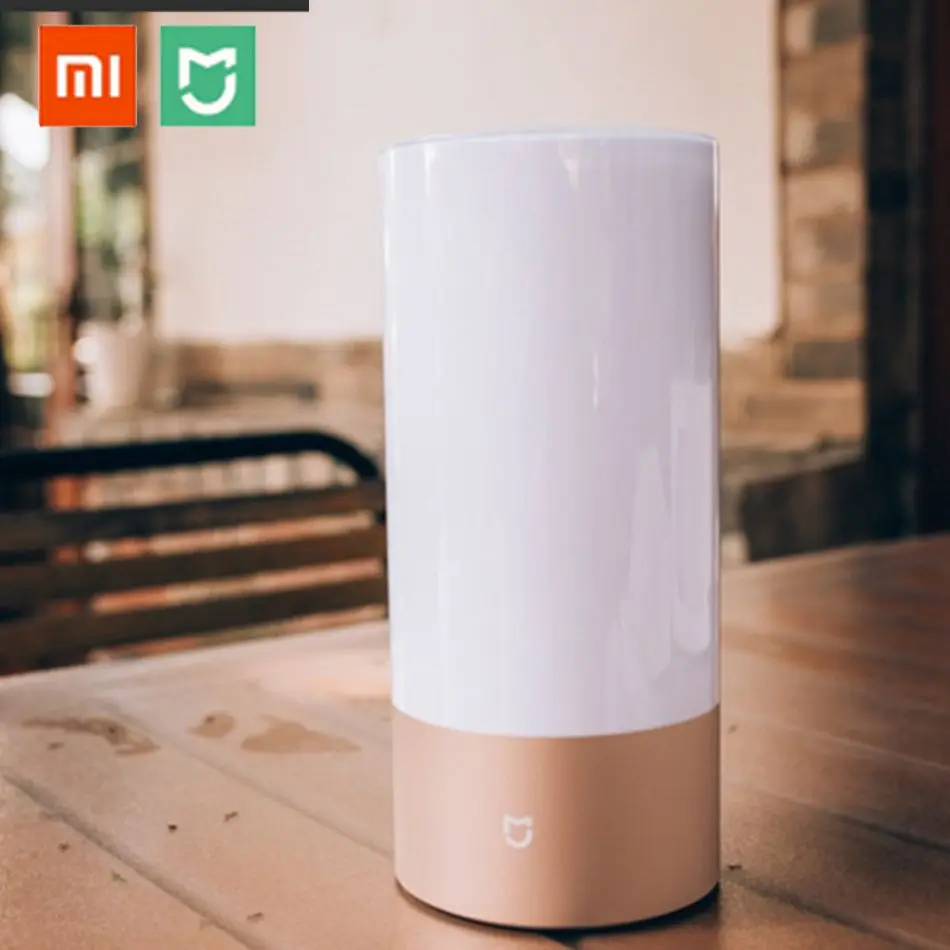 

Original Xiaomi Mijia MJCTD01YL LED bluetooth WiFi Control Bedside Light Smart Home Touch-Table Lamp Sunrise Sunset Simulation