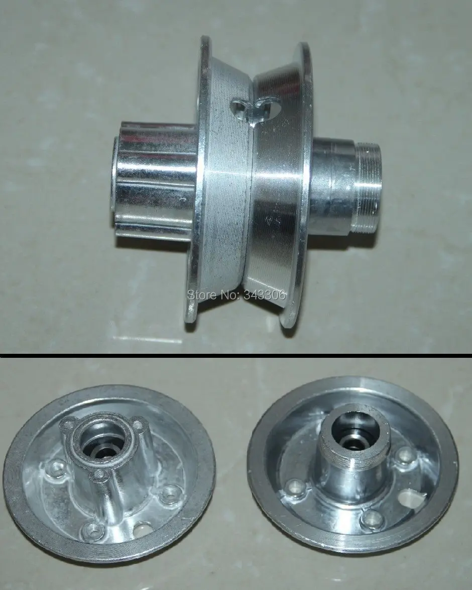 free shipping 200x50 Electric Scooter Rear Tires Rim Wheels Aluminum