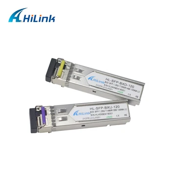 

SFP Module 1.25G Bidi WDM 1000Base Optical Transceiver LC Connector 1550nm/1490nm 120km DOM