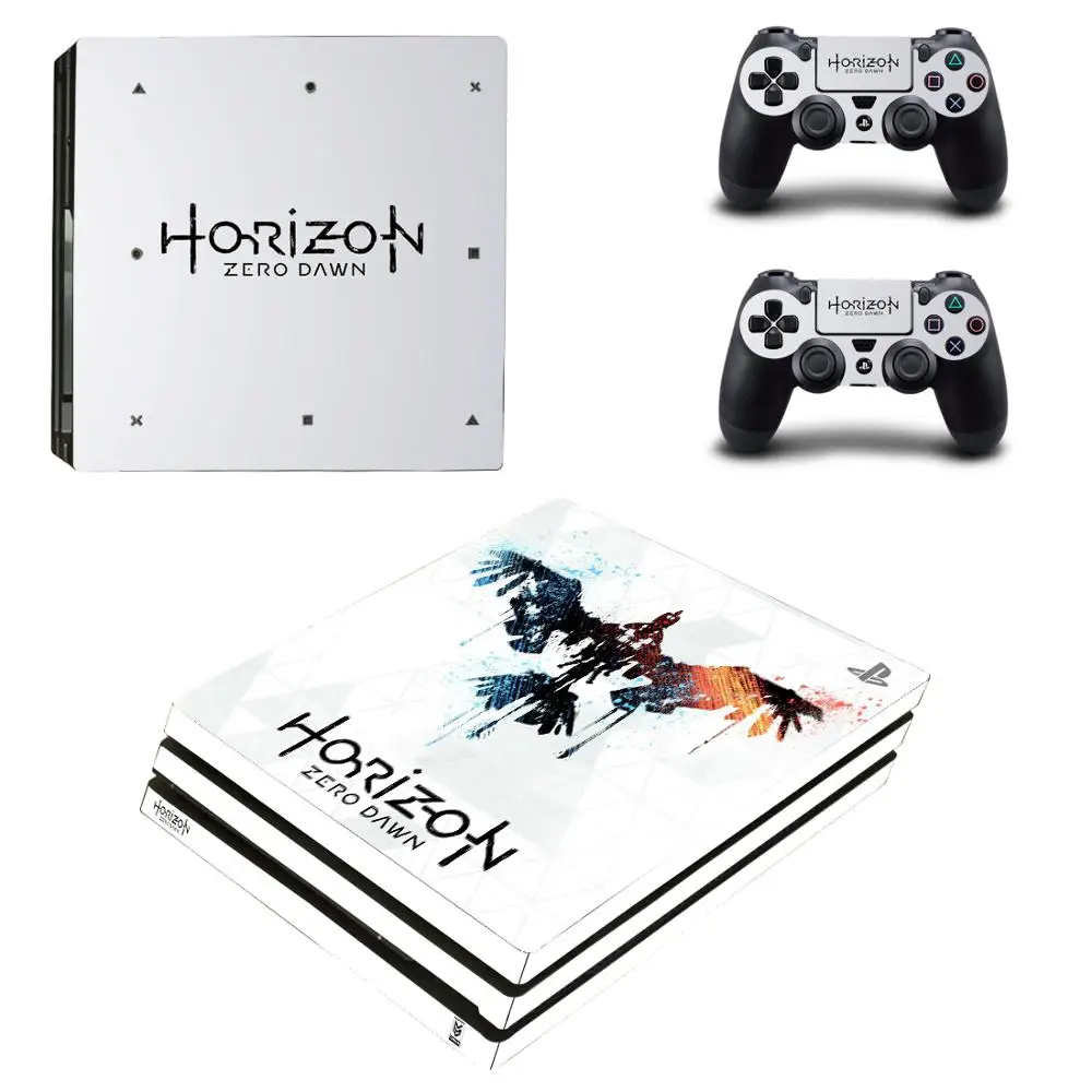

Horizon Zero Dawn PS4 Pro Skin Sticker For Sony PlayStation 4 Console and Controllers PS4 Pro Skin Stickers Decal Vinyl