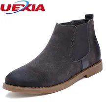 

Artificial Leather Casual Outdoor Short Snow Shoes Winter Decorations Men Boots Suede Martin Desert Work Fur&Plush comfortable