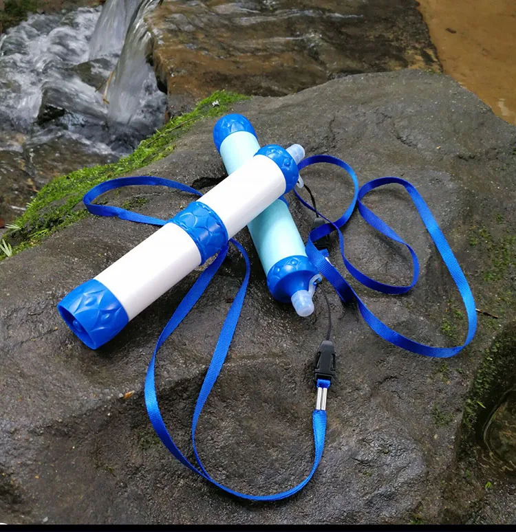 Water Filter Outdoor Survival Tool Portable Water Purifier Emergency Direct Drinking Cleaner Wild Hiking Camping Equipment (8)