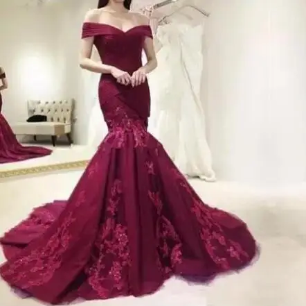 Robe De Soiree элегантное вечернее платье длинная Русалка одно плечо Бисероплетение с разрезом Саудовская Арабский классический выходной вечерний наряд - Цвет: as pic