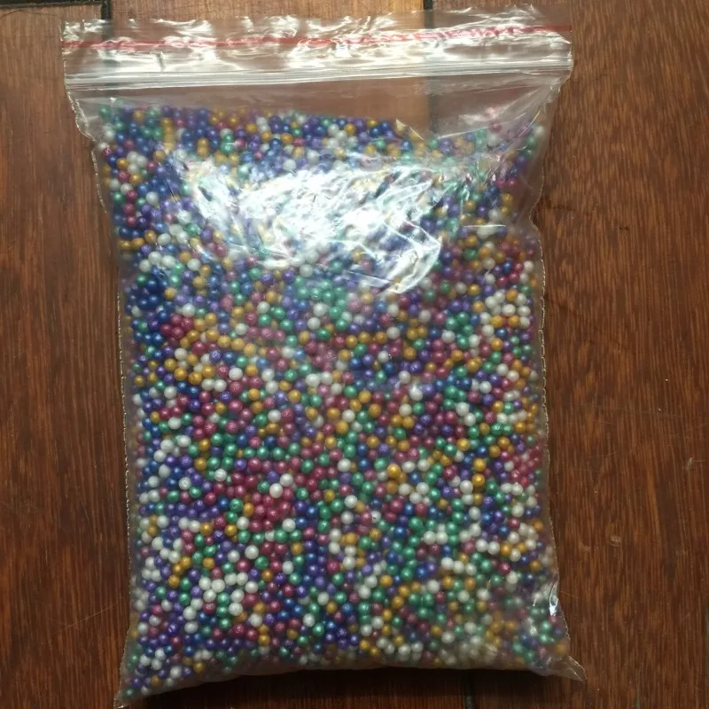 

6000g/lot 3-3.5mm Wholesale Pearly-lustre Water Beads Crystal Soil Mud Growing орбизы Water Balls Wedding Decor FGX3-3.5