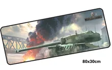 World of tanks коврик для игровой мыши 800x300X3 мм коврик для игровой мыши высокое качество ноутбук аксессуары ноутбук padmouse эргономичный коврик