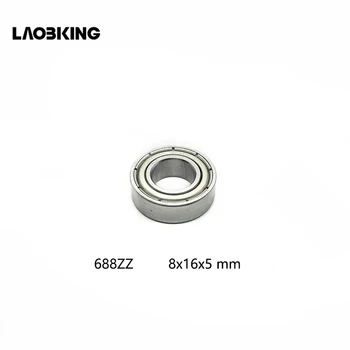 

10pcs 688ZZ 688 ZZ 8x16x5mm Metal Double Steel Shielded Ball Bearing Mini Radial Deep Groove Ball Bearings 688z 688 zz 8*16*5 mm