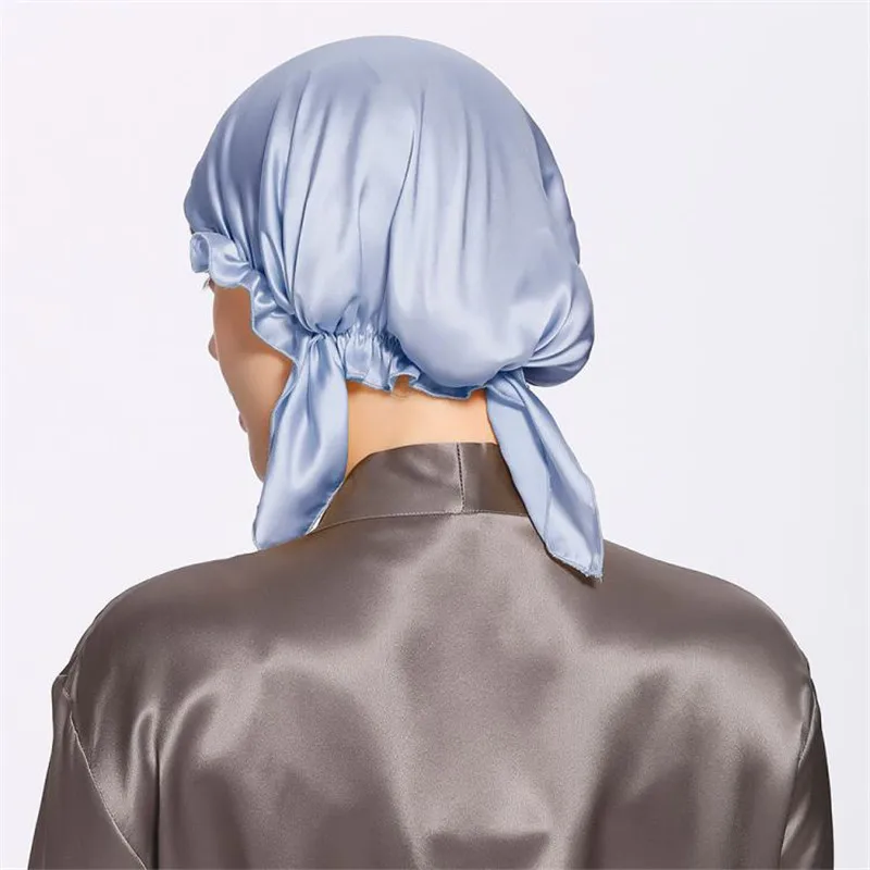 ALX-Корейская версия nightcap физиологические крышка защиты волос сна дома шляпа шелк nightcap специальные