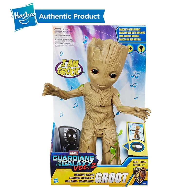 Hasbro Marvel Guardians of the Galaxy Dancing 11 5 дюйма Groot руководство по сборке экшн фигурок|Игровые