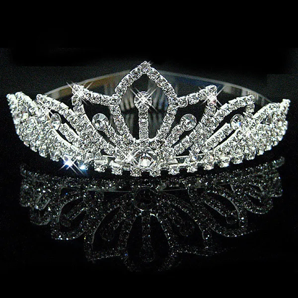 Роскошная Свадебная вечеринка, стразы с кристаллами, большая корона, тиара, красота, маскарад, принцесса, Хрустальный головной убор, ювелирные изделия - Окраска металла: 2