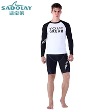 Купальный костюм для мужчин, купальный костюм с защитой от ультрафиолета, Мужской купальный костюм, купальные штаны размера плюс 3XL-5XL, обтягивающие тренировочные шорты, боди