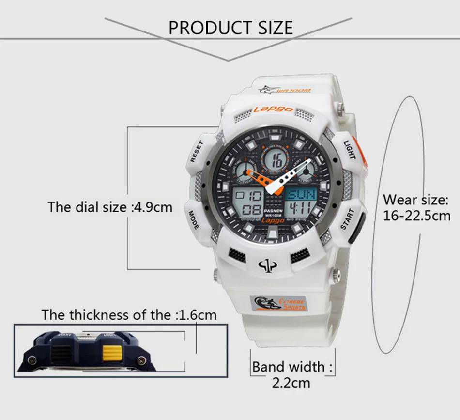 Free Shipping 100M Waterproof Men Sports Watches PASNEW Digital Swimming Dive Military Wristwatch Big Relogio Masculino Hodinky (2)
