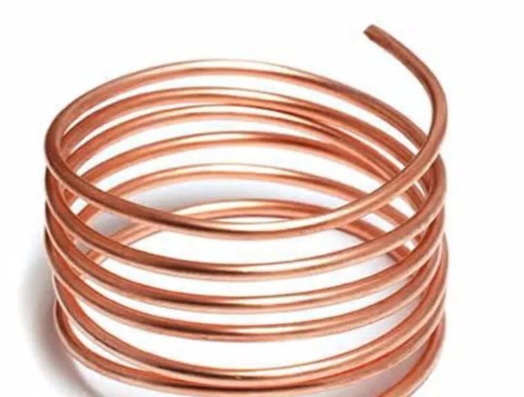 5MM*0.5mm Length 2m Red Copper Pipe tube Capillary Tube Fridge And Air Conditioning For Refrigeration