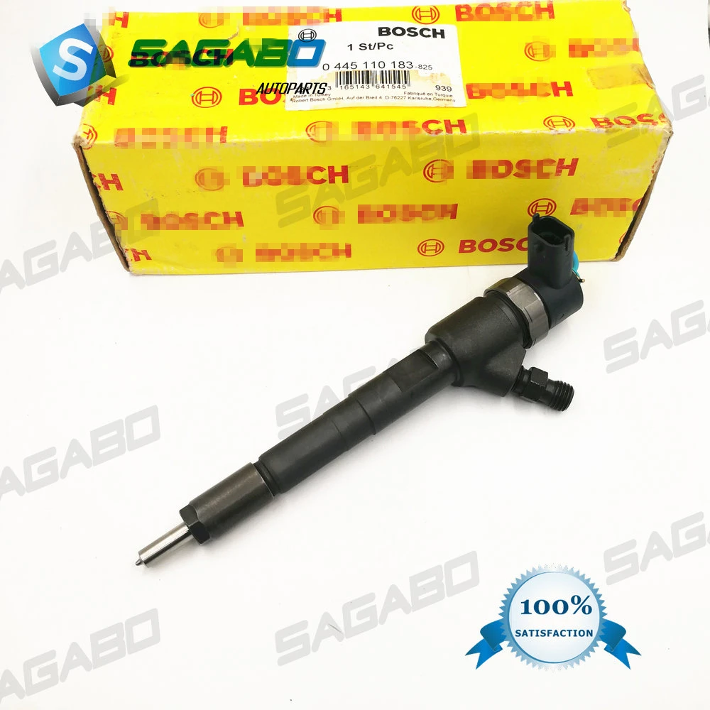 Подлинный и инжектор Common Rail 0445110183 для Bosch OPEL FIAT VAUXHALL