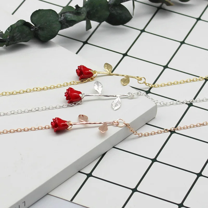 Женский браслет из металлического сплава с подвеской в виде цветка|alloy bracelet|bracelet
