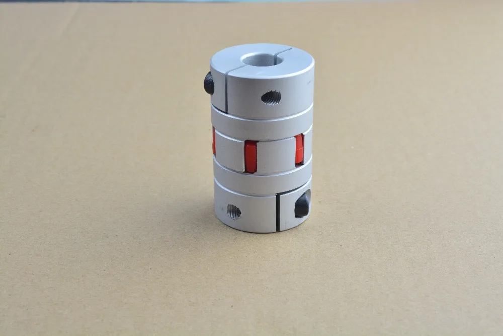 

D40 L55 hole minimum 8mm maximum 22mm plum shaped clamping flexible coupling shaft coupler encoder stepper motor 1pcs