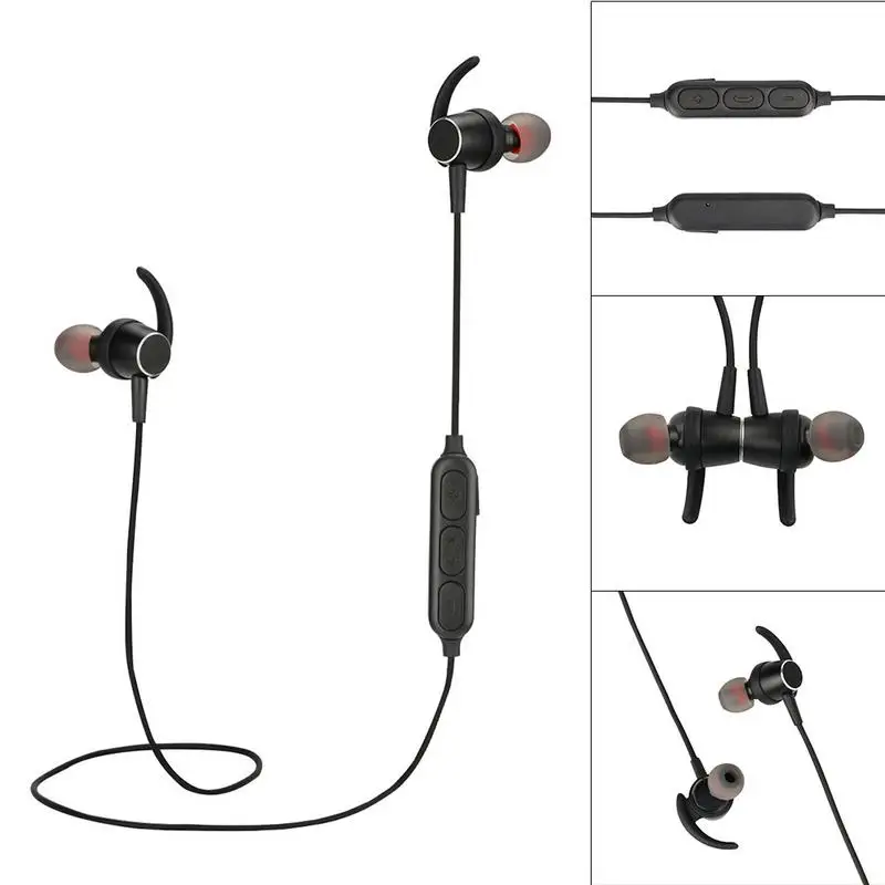Bluetooth 4.1 Wireless Sports Bluetooth Headset Hanging Earbuds Hanging