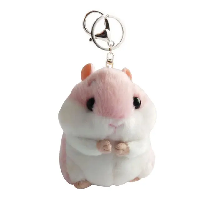 Baby-Kids-Kawaii-Cute-Soft-Pom-Plush-Cartoon-Animal-Small-Hamster-KeyChain-Toy-Doll-Key-Chain (3)