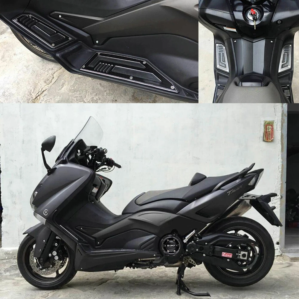 KEMiMOTO для T-MAX 530 Передняя подножка подножек подножки шаги для Yamaha TMAX 530 2012 2013 доски чехлы