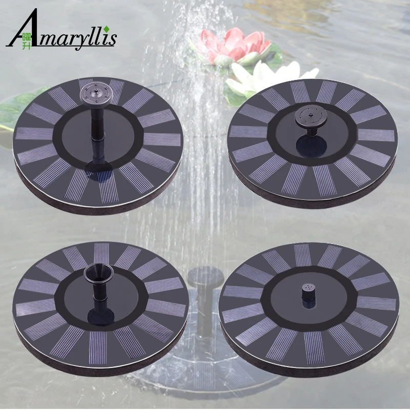 

New Style Floating Water Pump Solar Panel Sprinkler For Garden Plants Watering Pond Fish Tank Decoration Fountain