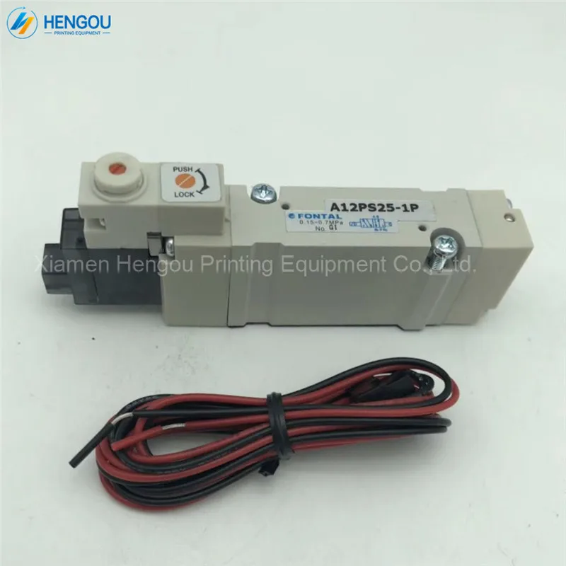 1 Piece Brand new Komori original valve A12PS25-1P komori printing machine spare parts 3Z0-8102-820 1 Piece Brand new Komori original valve A12PS25-1P komori printing machine spare parts 3Z0-8102-820