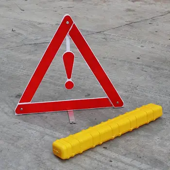 

LumiParty Plastic Tripod Reflective Frame Parking Warning Sign Markers Emergency Tool High quality Stop warning triangle r30