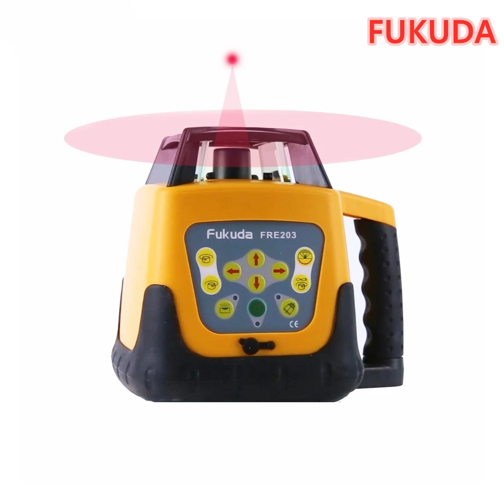 

Fukuda FRE-203 Rotary laser level 360 Horizontal Super green Laser Beam Line Cross Line Rotary lasers