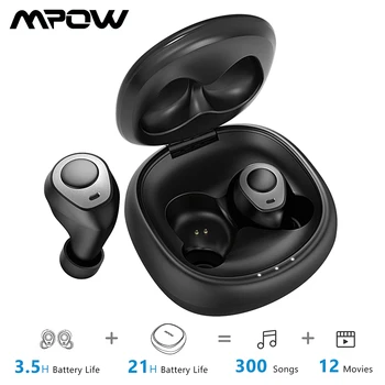 

[EN] Mpow T3 Bluetooth 5.0 TWS Earphones Wireless Earbuds True Wireless Stereo Earphone With Charging Box And Mic For Smartphone
