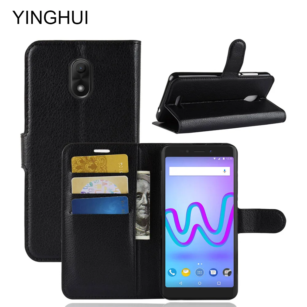 

YINGHUI Phone Case For Wiko Lenny 3 5.0" Cases Magnetic Wallet PU Leather Flip Cover Bag Skin For Wiko Lenny 3 Case Fundas