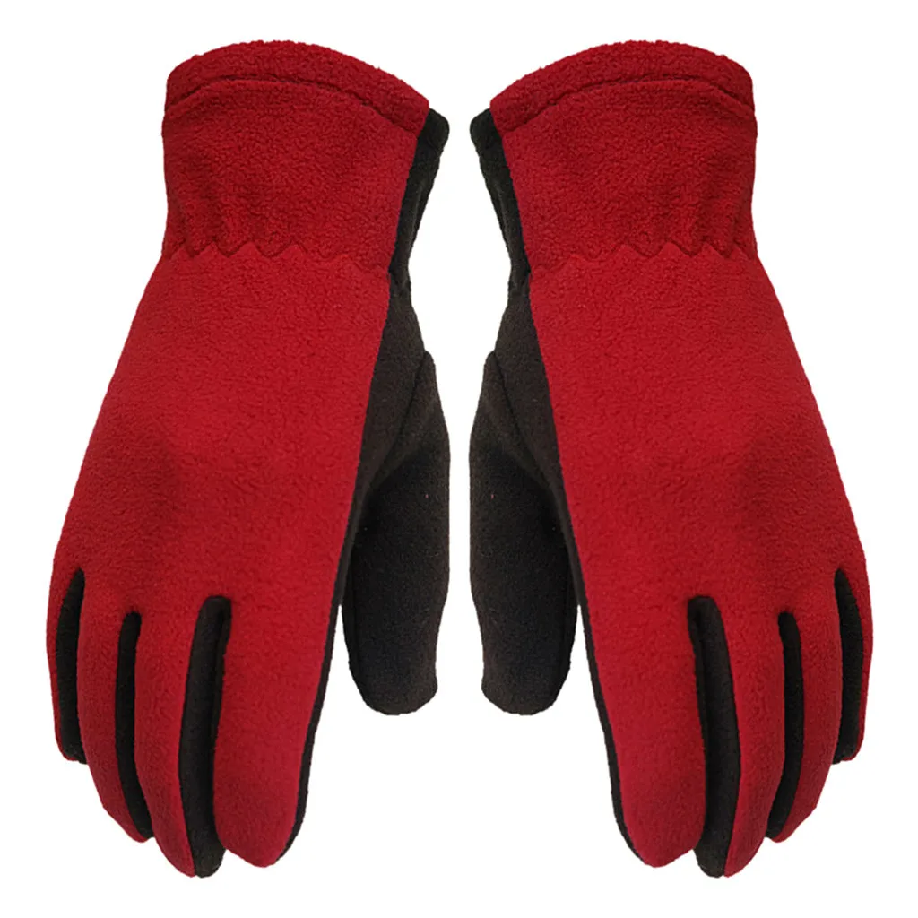 Водонепроницаемые зимние перчатки унисекс для велоспорта, теплые перчатки для сенсорного экрана, для холодной погоды, противоскользящие перчатки