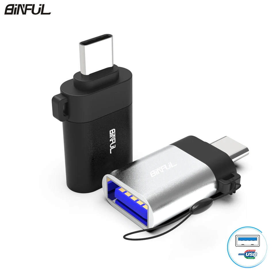 

USB Type C OTG Adapter Charging Cable For Samsung Galaxy A3/A5/A7 2017 Note 8 S8/S9/Plus USB-C To USB 3.0 Type-C OTG Converter